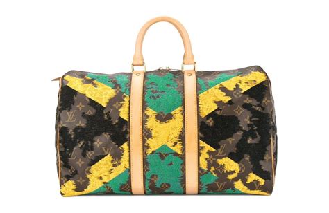 world cup patriotism continues: vintage louis vuitton gets the flag 